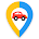 Find my parked car - gps, maps icon