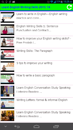 Learn English Writing Skills