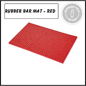 Thảm Cao Su Lót Quầy Bar - Rubber Bar Mat [ Đỏ ]