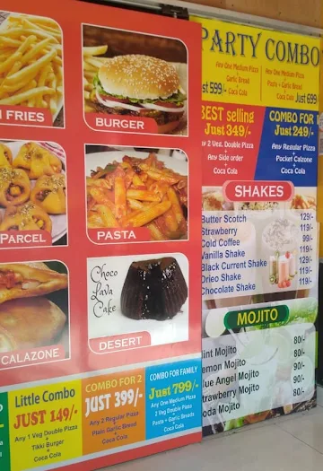 Pijosh Pizza menu 