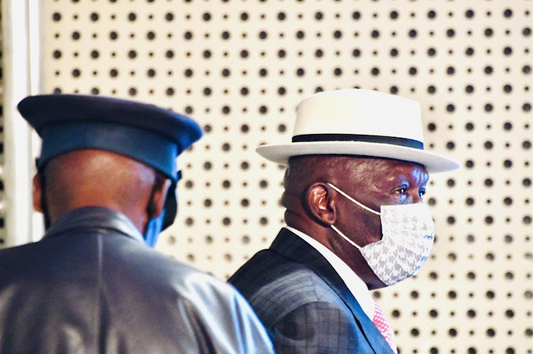 Police Minister Bheki Cele releases crime statistics of the first quarter of 2021/2022 financial year. Picture: Siyabulela Duda