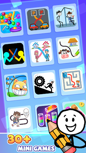 Screenshot Draw puzzle line game