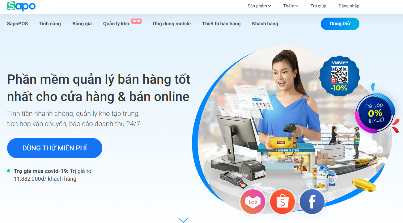 các phần mềm bán hàng tốt nhất hiện nay