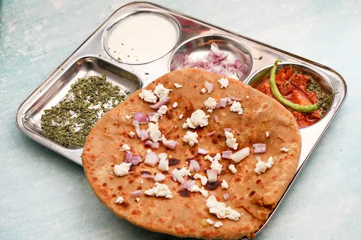 2 Paneer Onion Paratha