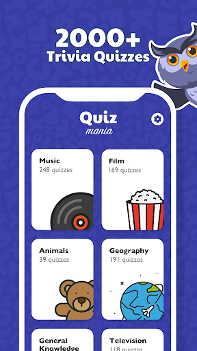 Screenshot Trivia Quiz Mania with Answers