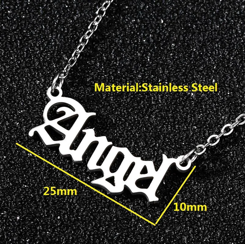 Title 5, Collier Princesse Prince en Acier Inoxydable av...
