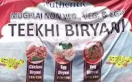 Teekhi Biryani menu 1