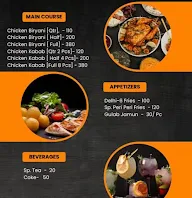 Biryani Zone menu 1