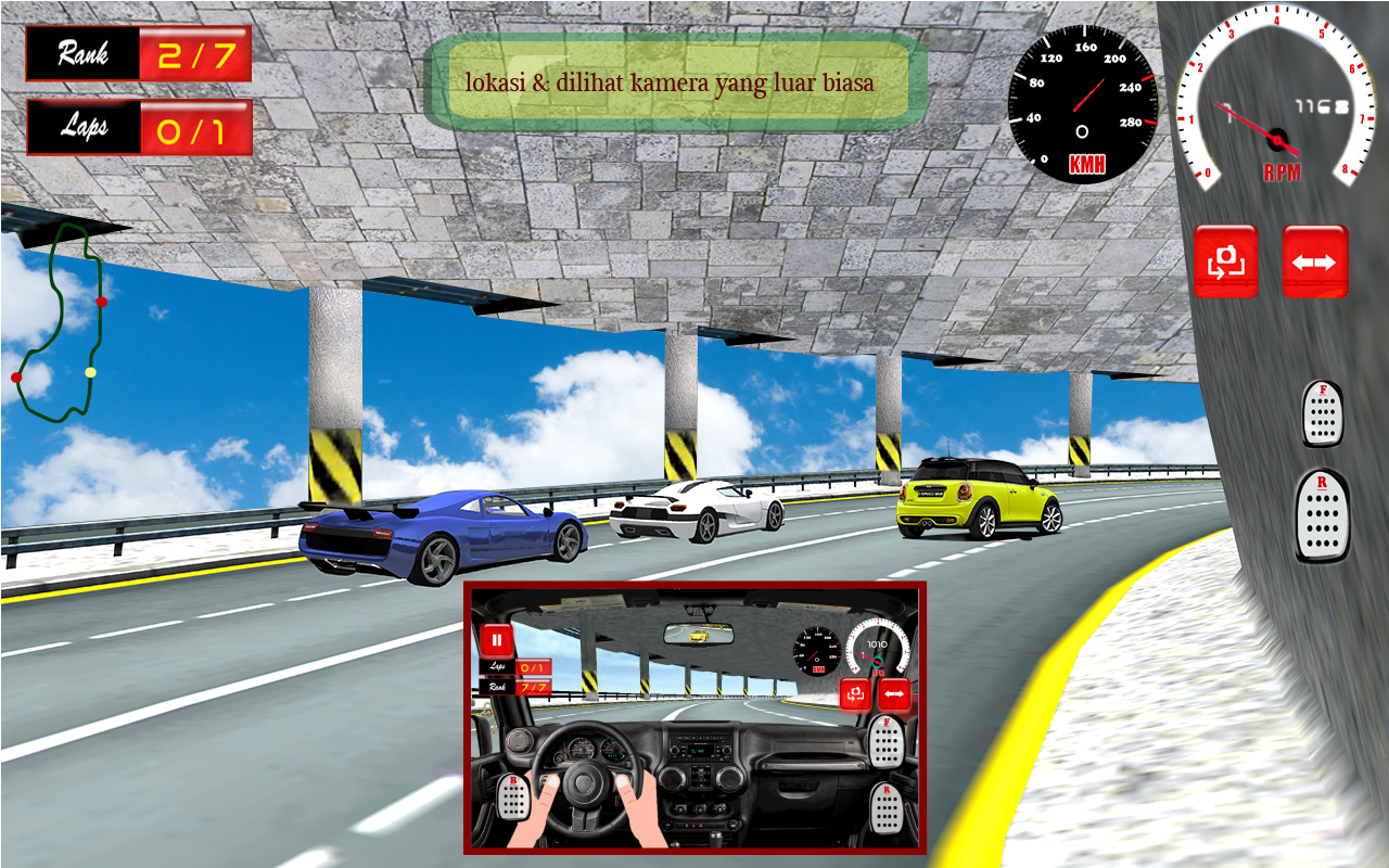 Turbo Reli Mobil Balap 3D Apl Android Di Google Play