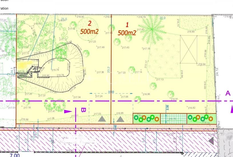  Vente Terrain à bâtir - à Genas (69740) 