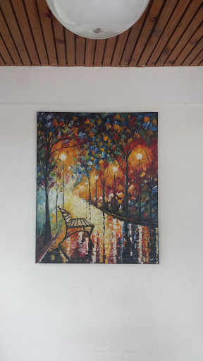 Walkway Wall Painting