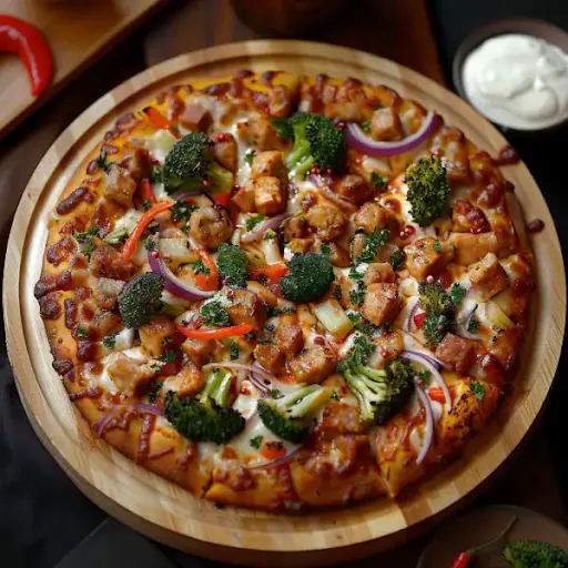 Non-Veg Bbq Pizza