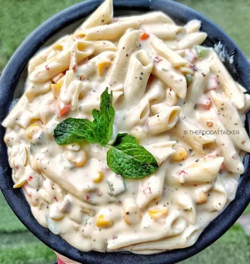 White Sauce Penne Pasta Veg