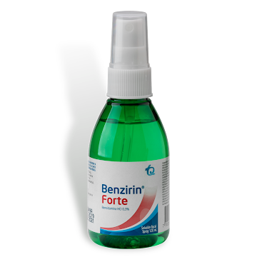 Benzirin Forte Bencidamina HCI 0.3% Tecnoquímicas Frasco x 120 ml  