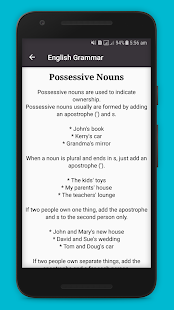 learn Basic Easy English grammar Book Screenshot