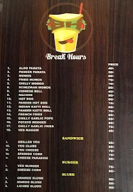 Break Hour menu 1