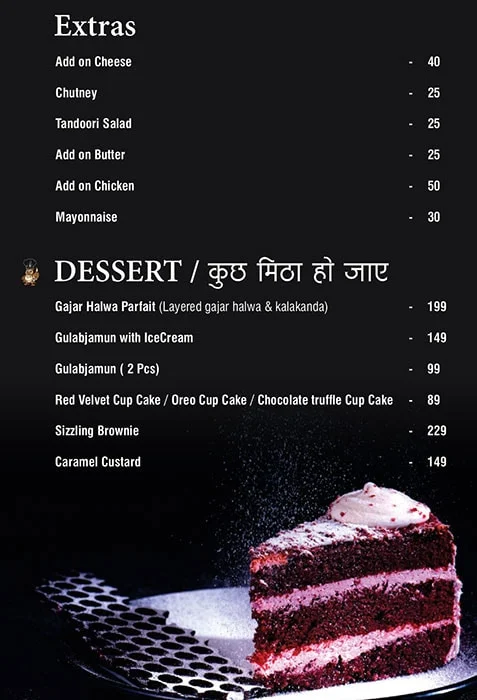 Ecstasy Bar And Eatery menu 