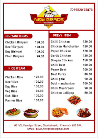 zam zam biriyani & fast food menu 1