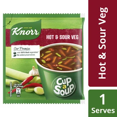 Knorr Cup A Soup Hot & Sour 11 Gm