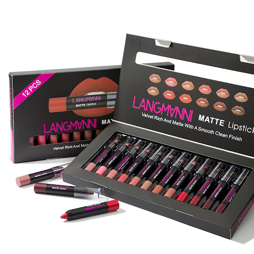 Title 3, Matte Lipstick Waterproof Long-lasting Velvet L...