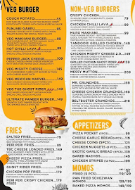 The Burger Company menu 2