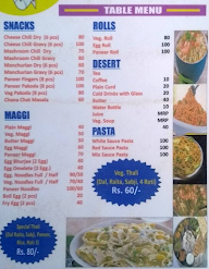 Sidh Punjabi Food menu 1