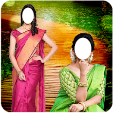 Women Saree Photo Suit - Saree Suit for girls Download on Windows