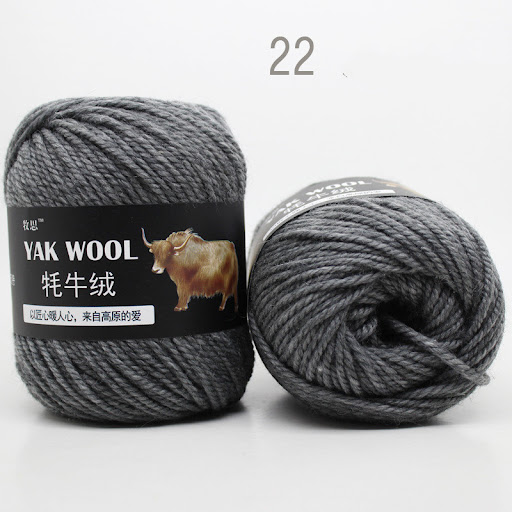 Title 13, Hand-knitted Cow Wool Yarn Scarf, Medium Thick,...