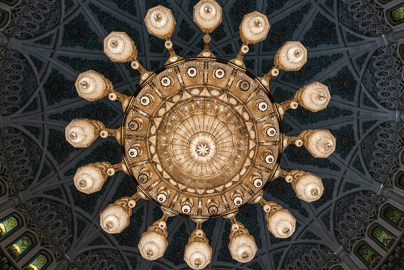 Lampadario a Muscat, di Sognatrice