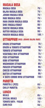 Thejas Bhavan menu 2