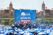 The DA launched its election manifesto on the lawn of the Union Buildings at the weekend.