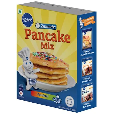 Pillsbury Pancake Mix - Funfetti - 162 gm