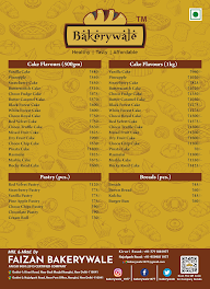 Bakerywale menu 4