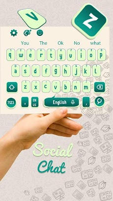 Keyboard Theme For Whatsappのおすすめ画像1