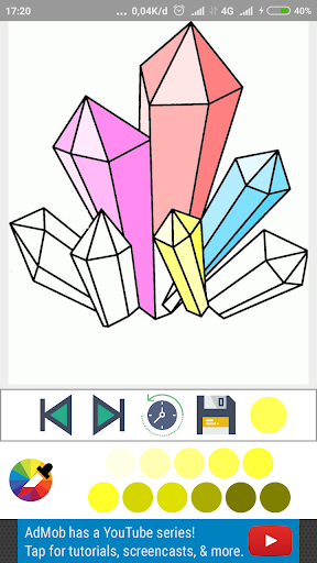Diamond Coloring Book
