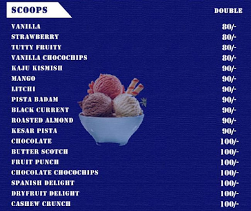 Ice Palace menu 