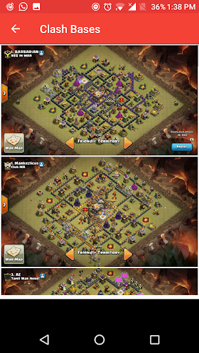 Base Layouts for COC 2017