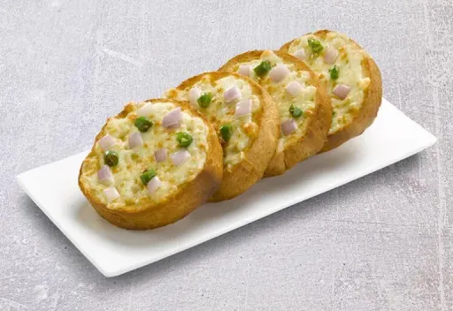 Spicy Cheese Garlic Bread (4 Pcs)