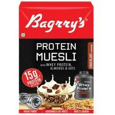 Bagrry'S Chocolate Protein Museli With Whe - 500 gm