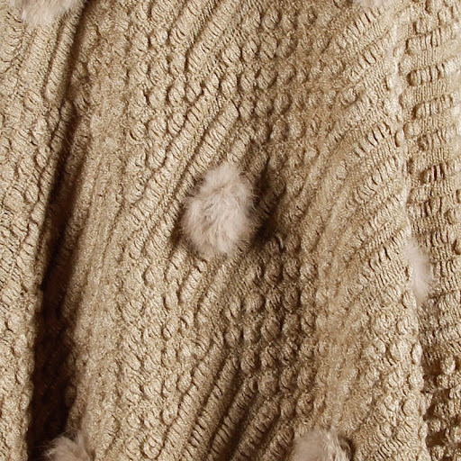 Title 1, Fringed Cloak Shawl Hair Ball Solid Color Sweater