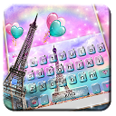 Dreamy Eiffel Tower Love Keyboard Theme 1.0 APK Download