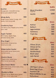 Shor - Lounge & Bar menu 7