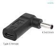 Dây Cáp Sạc Chuyển Đổi Usb Type C Sang Cổng Cắm 4.5X3.0Mm Dc Thích Hợp Cho Laptop Dell Xps12 13 9360 9350