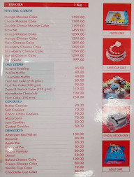 Cake Square menu 1