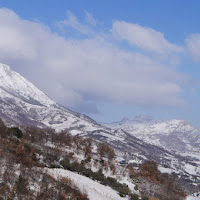 neve sulla montagna di 