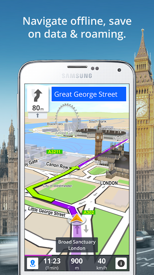   GPS Navigation & Maps Sygic- screenshot 