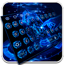 Science Blue Neon Keyboard 10001002 APK Descargar