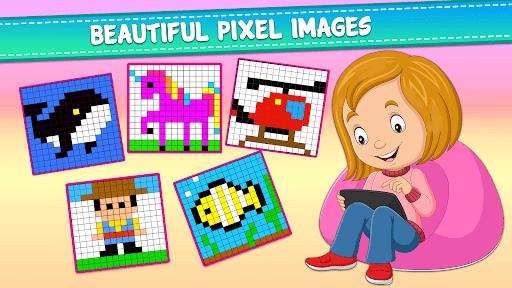 Screenshot Pixel Art Coloring Games