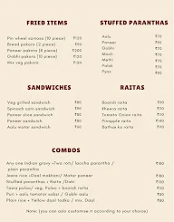 The Hangry Kitchen menu 2