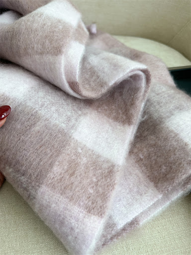Title 12, Winter Scarf Plaid Mens And Womens Warm Scarf